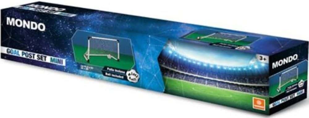 Mondo voetbalgoal mini 92 x 63 cm groot