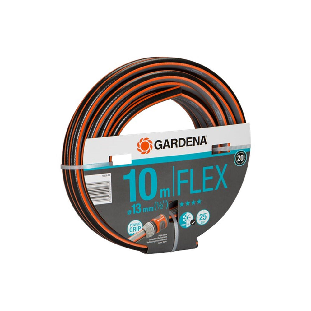 Gardena comfort flex slang 13 mm (1 2 ) (zwart oranje, 18030-20, 10 m)