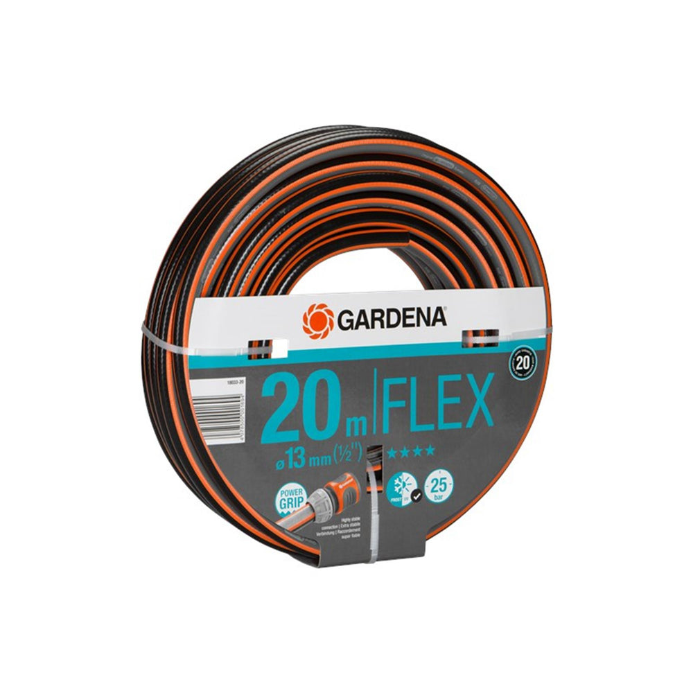 Gardena comfort flex slang 13 mm (1 2 ) (zwart oranje, 18033-20, 20 m)