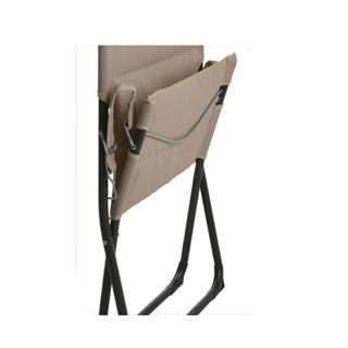 Ligstoel gecapitonneerd 4 postio beige