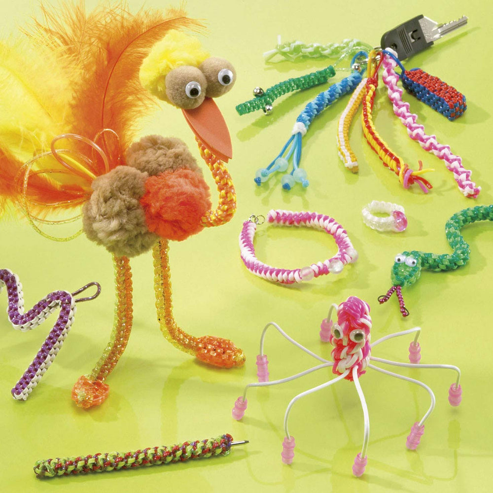 Totum filofun creatief knutseldraden 50 stuks - scoobidoo universele hobbydraden - creatief speelgoed knutselen