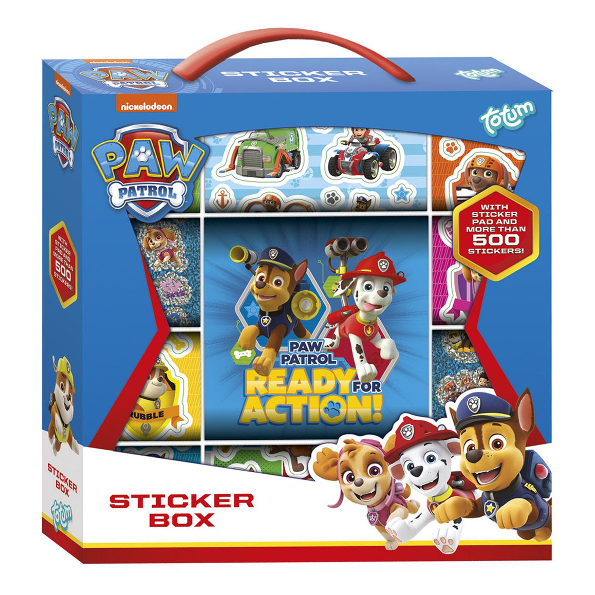 Totum paw patrol stickerset groot