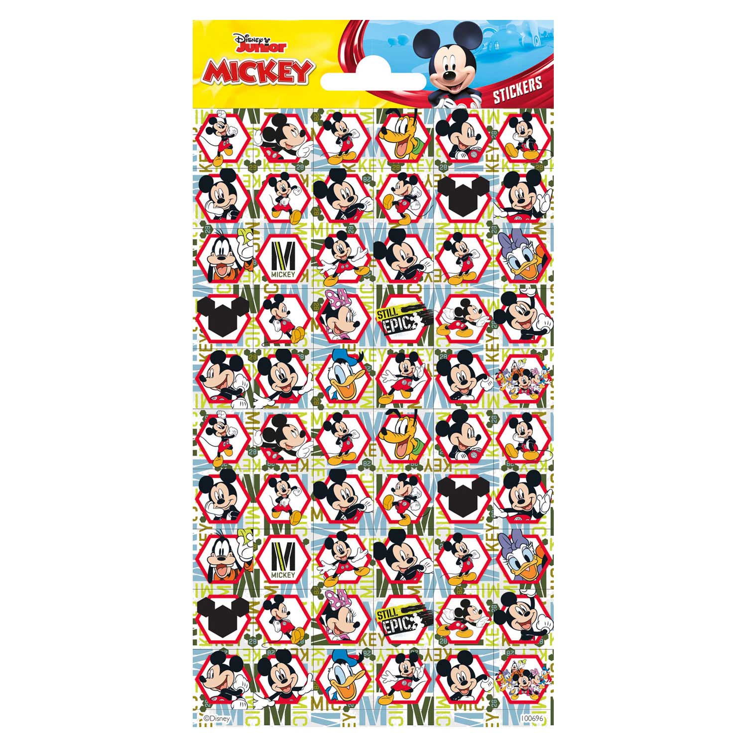 Stickervel Mickey Mouse