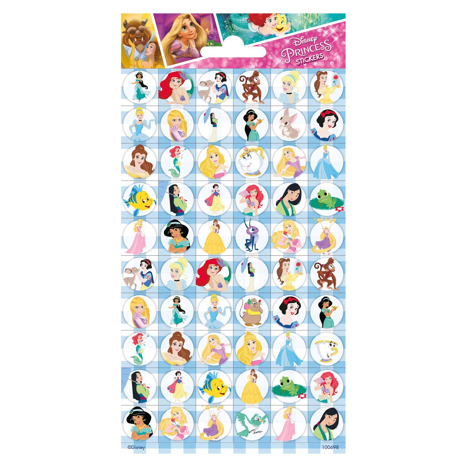 Totum stickervel disney princess