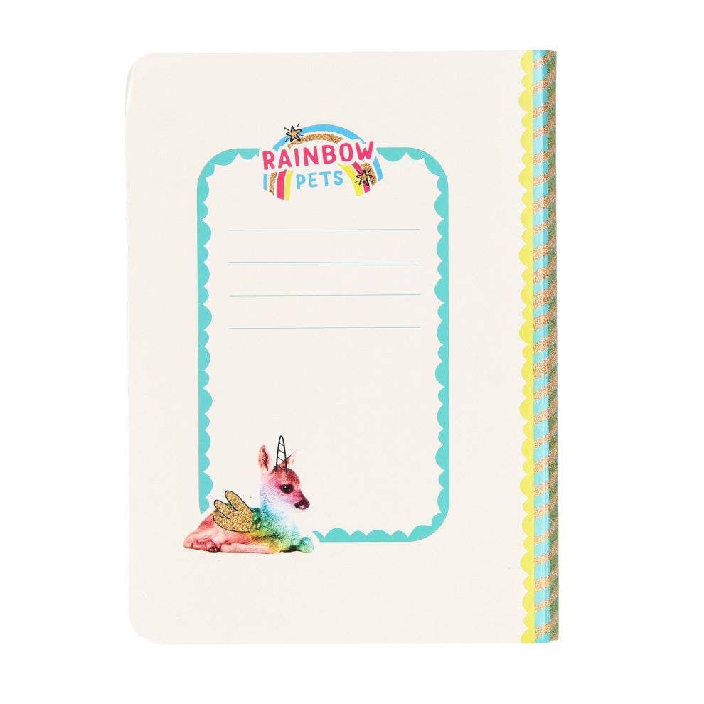 Totum regenbooghuisdieren - sticky notes boekje hert