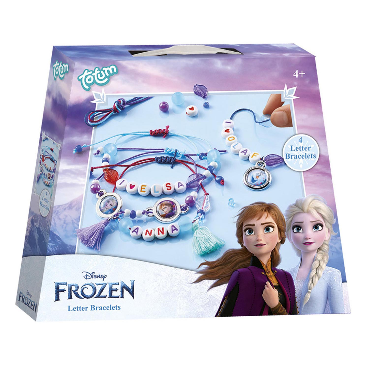 Totum disney frozen - letterarmbandjes