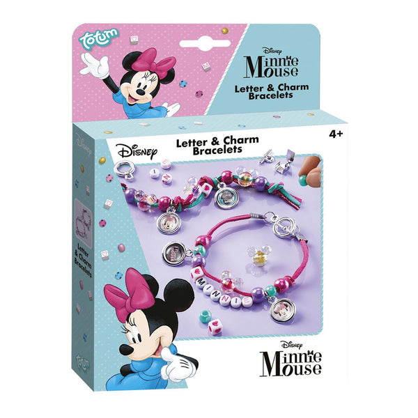 Totum Minnie Mouse - Letter Charm Armbandjes