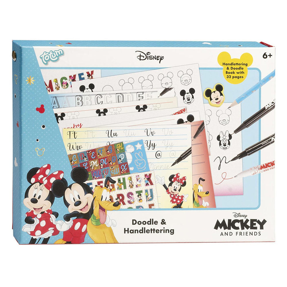 Totum Mickey Mouse - Doodle handletteringset