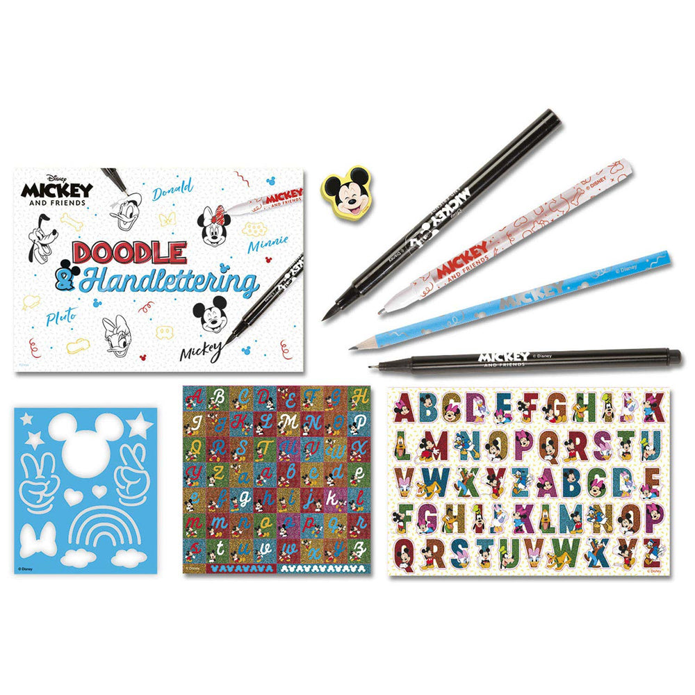 Totum Mickey Mouse - Doodle handletteringset
