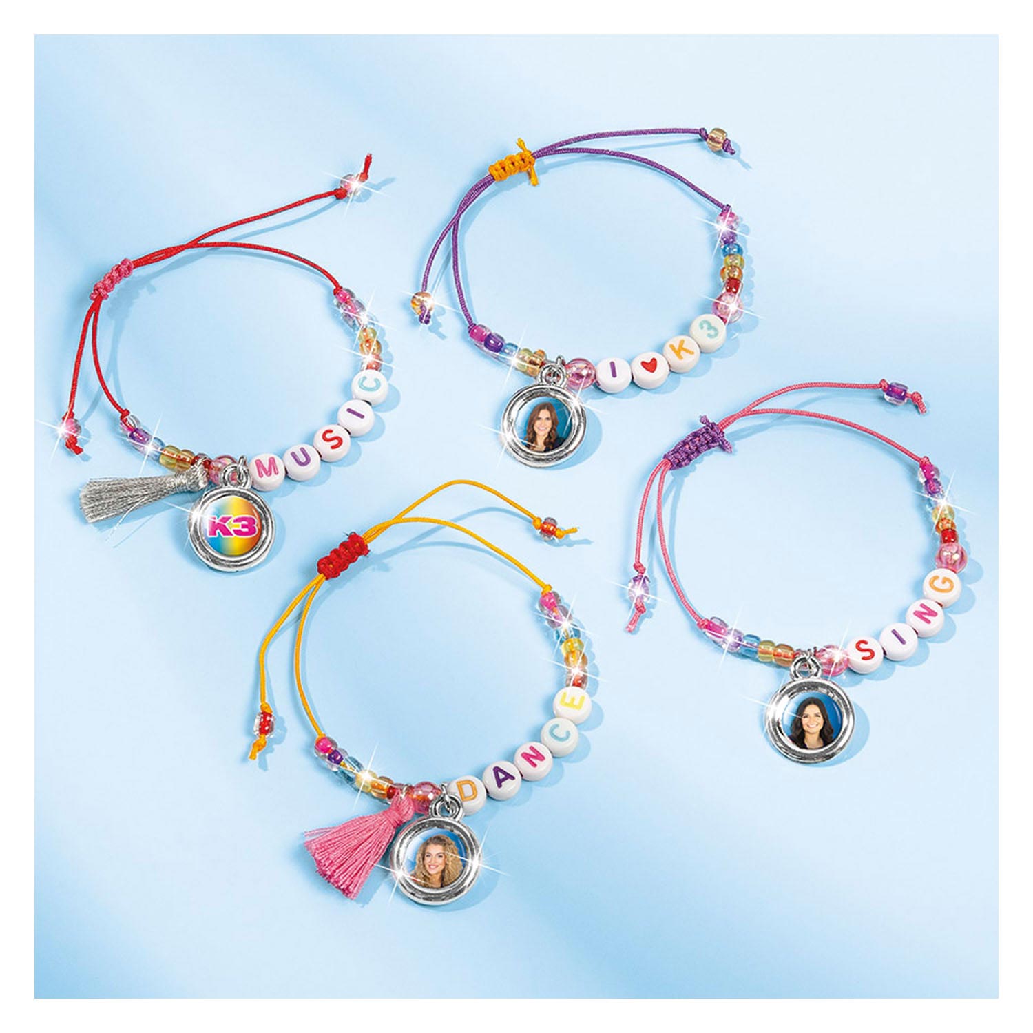 Totum k3 armbandjes maken