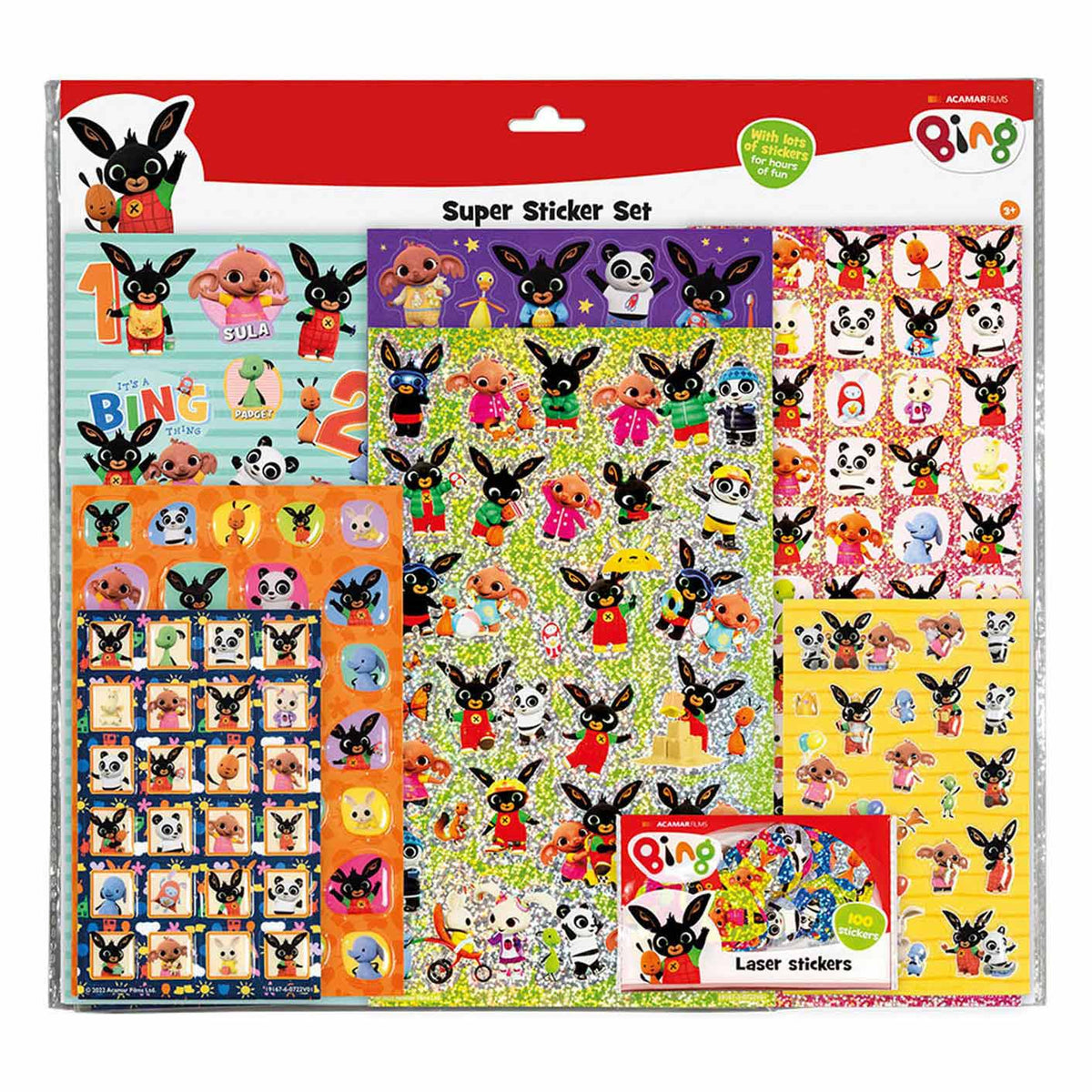 Totum over stickerset - bing