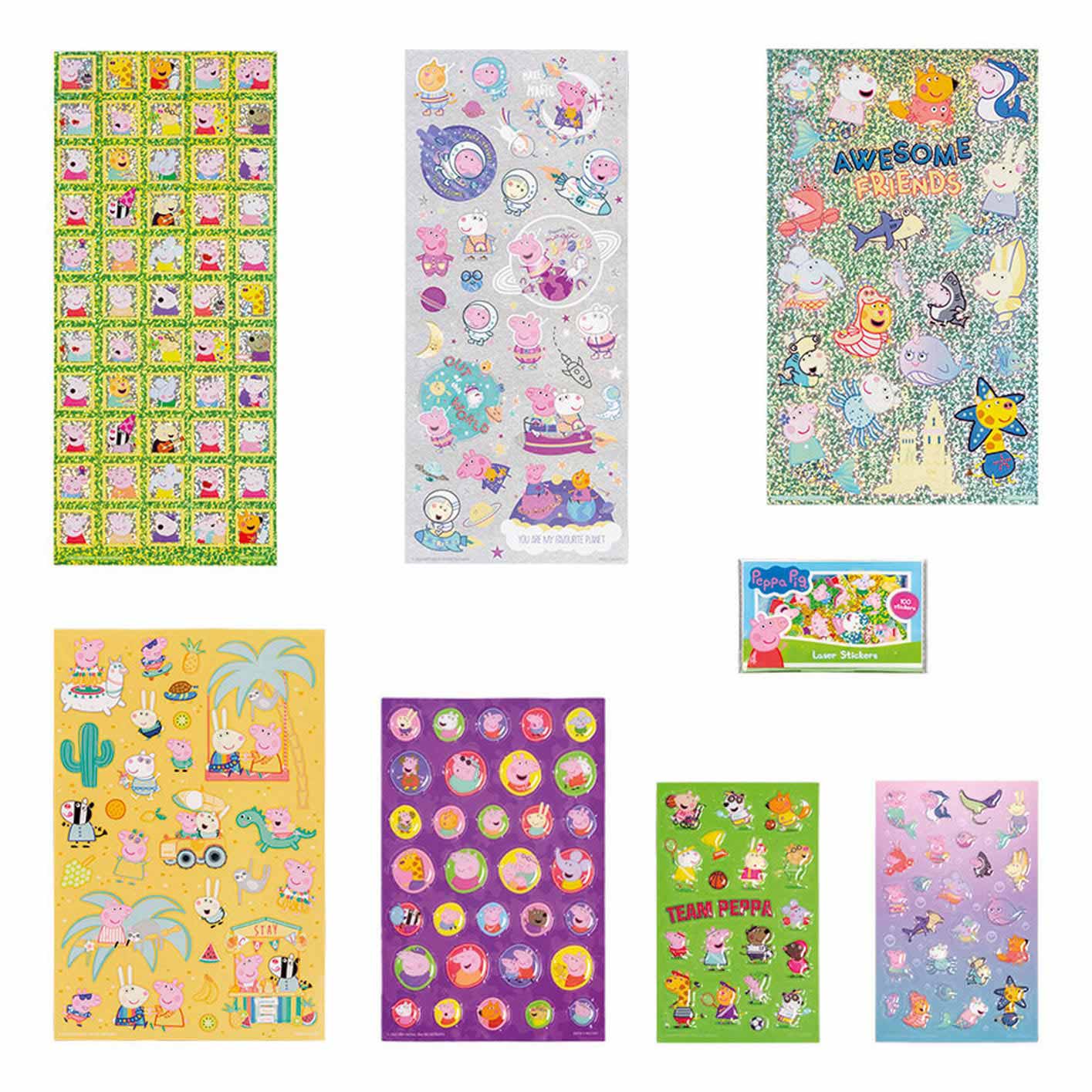 Totum super stickerset - peppa pig