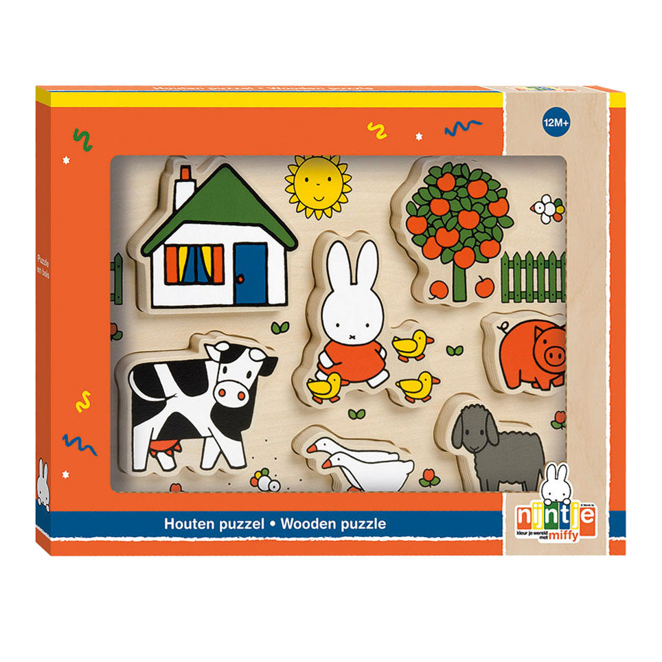 Bambolino speelgoed nijntje houten puzzel