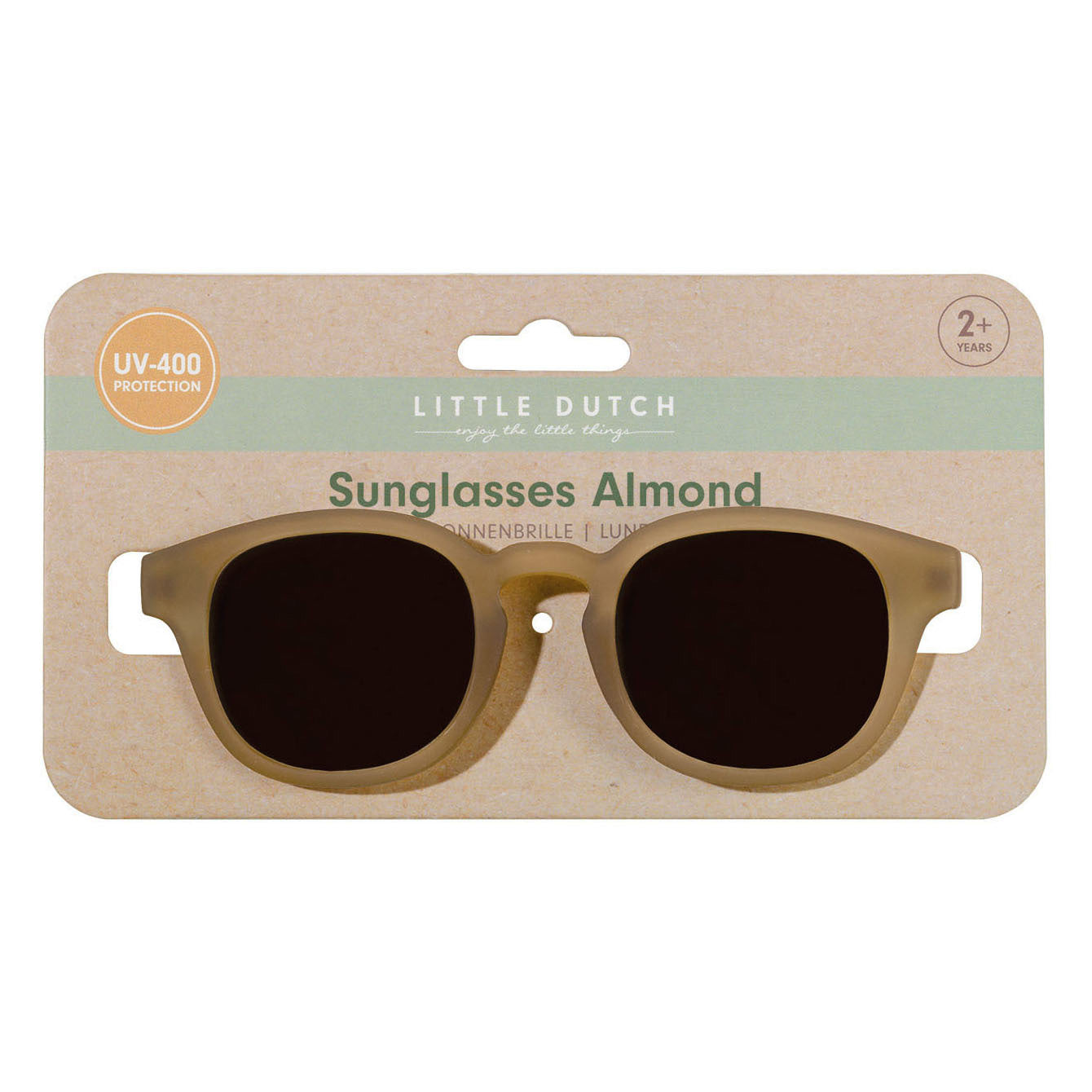 Little Dutch kinderzonnebril wayfarer amandel