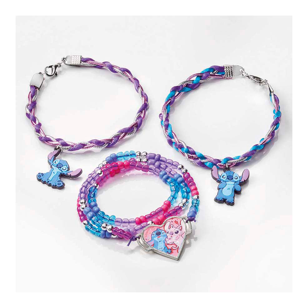 Creatieve knutselgroep totum 2in1 stitch armbanden maken en gips gieten knustelset