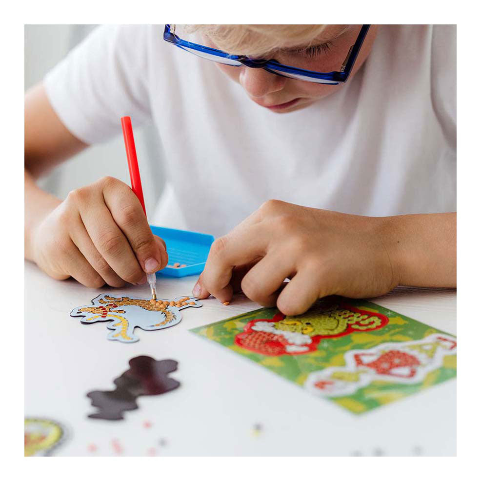 Creatieve ambachtsgroep totum gevulde etui grinch