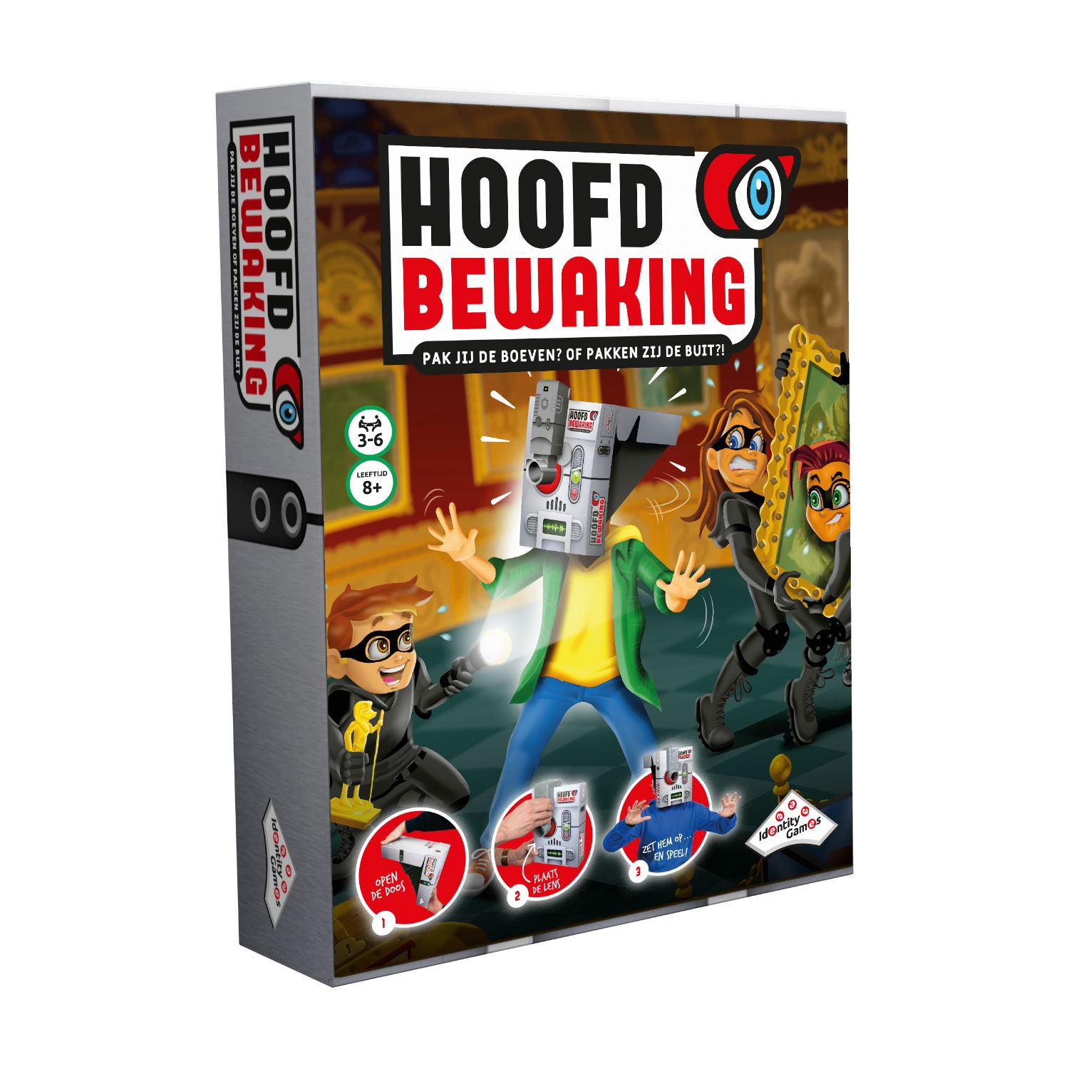 Identiteitsspellen Hoofd Bewaking