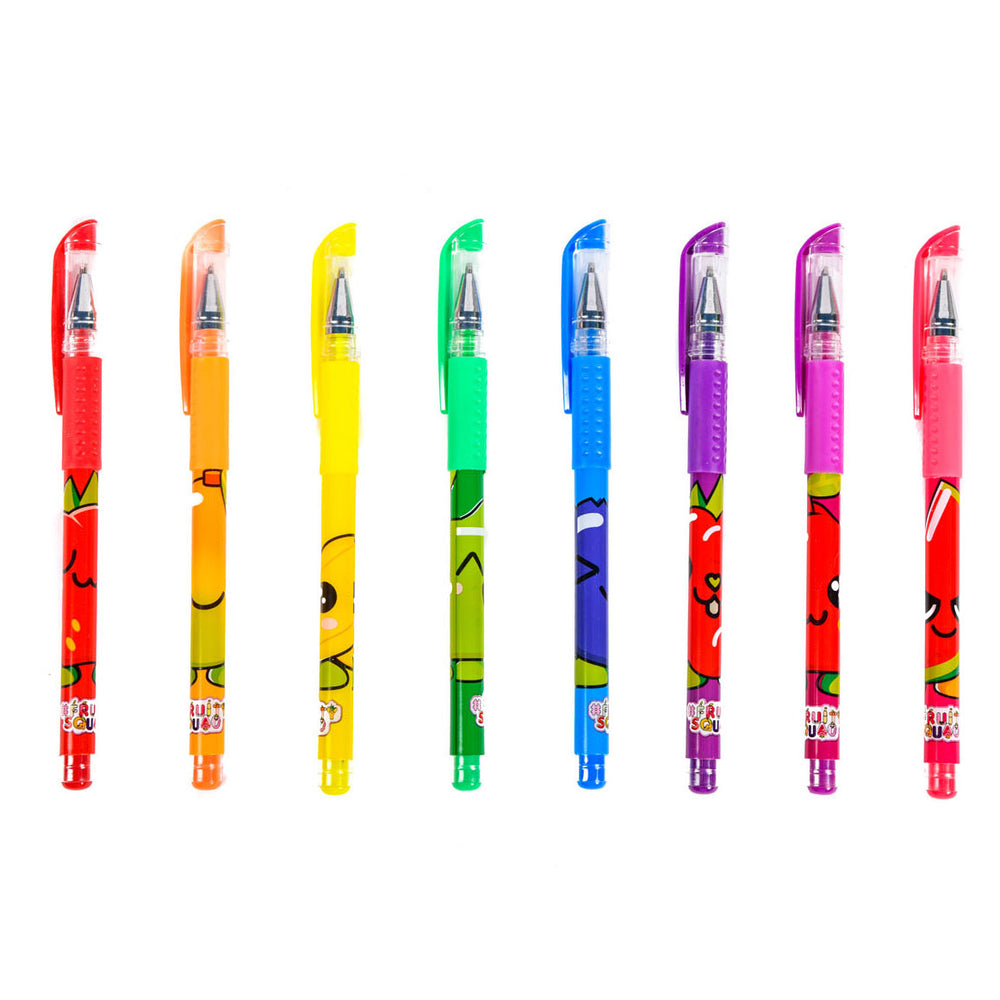 Canenco fruity squad gelpennen met geur, 8st.