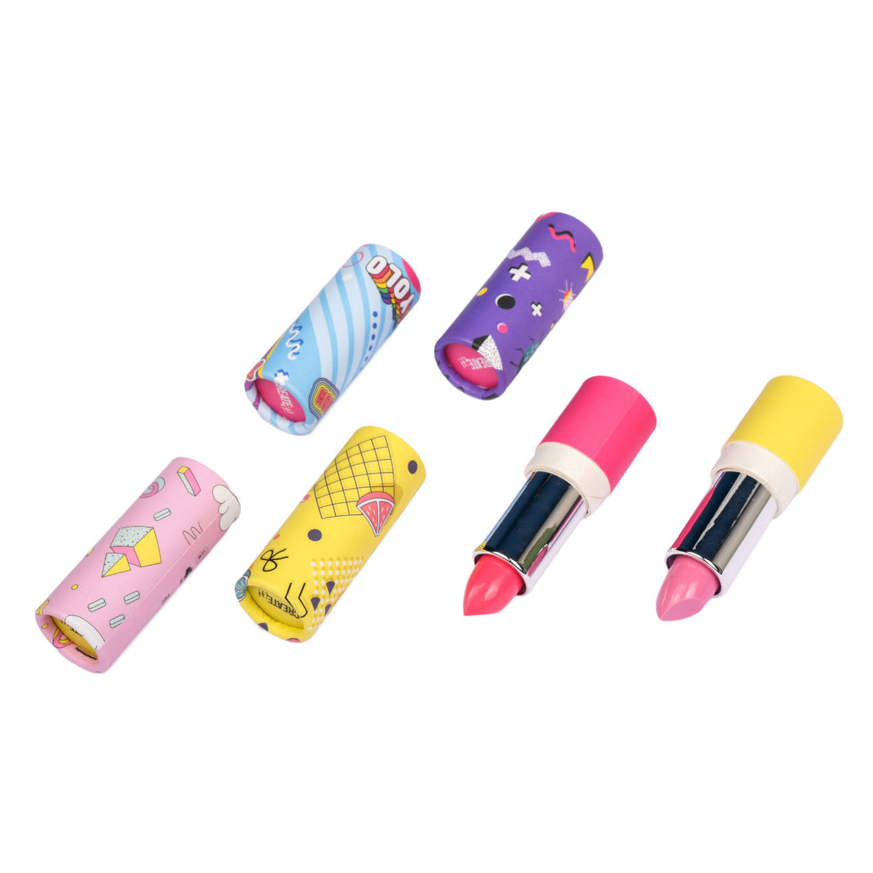 rouge à lèvres Poptastic Mix And Match filles 6 pièces