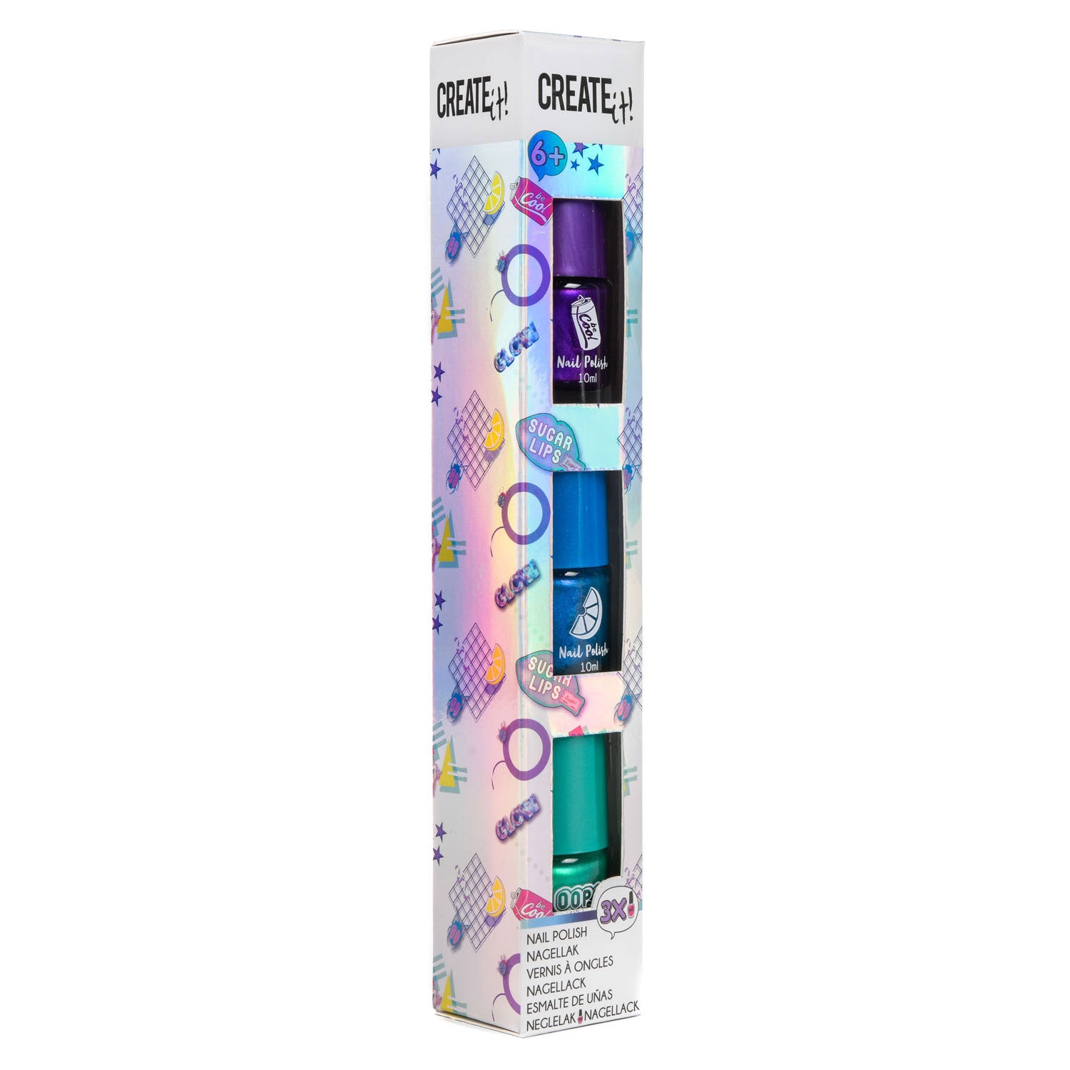 Creëer het! Poptastic Nagellak 3-Pack
