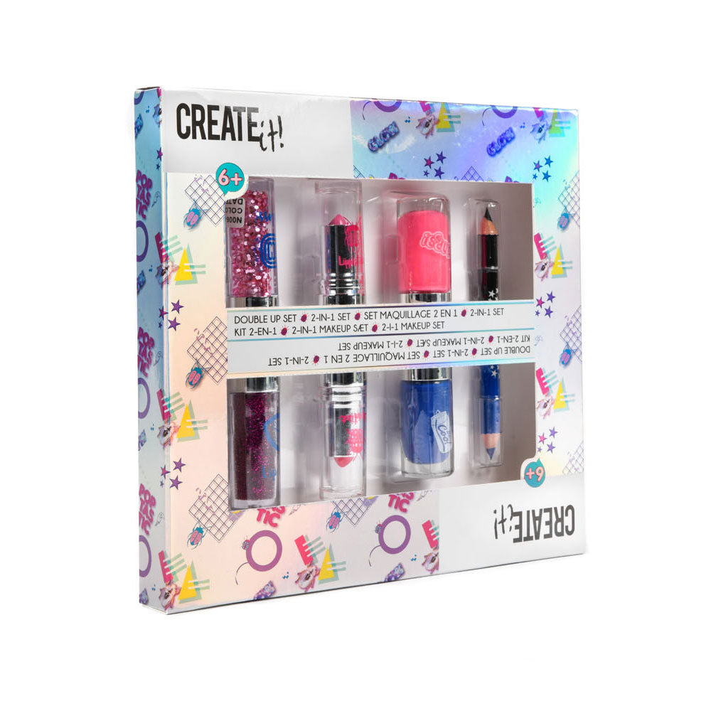 Creëer het! Make-upset Poptastic dubbelop meisjes 4-delig