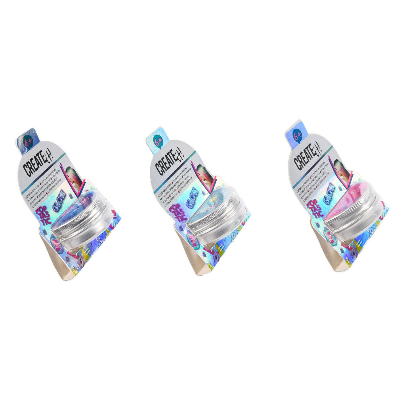 Creëer het! Poptastische Glitter Haarmascara