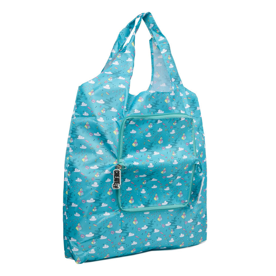 Creëer het! Poptastische Opvouwbare Shopper Turkoois