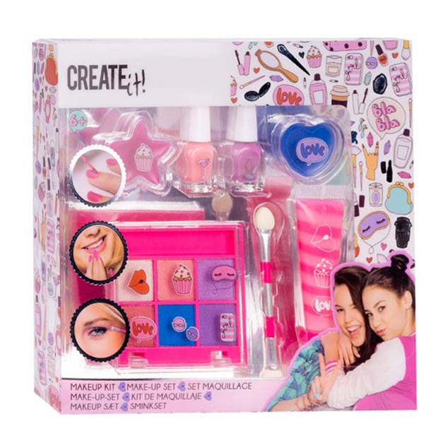 Creëer het! Beauty Make-upset Roze Lila
