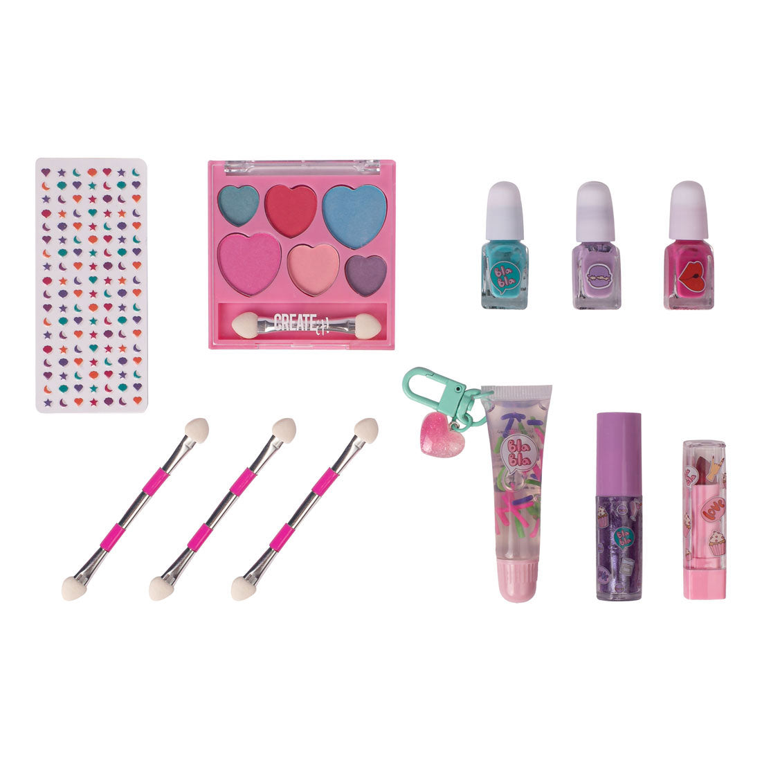 Creëer het! Beauty Make-Up Tasje met Inhoud