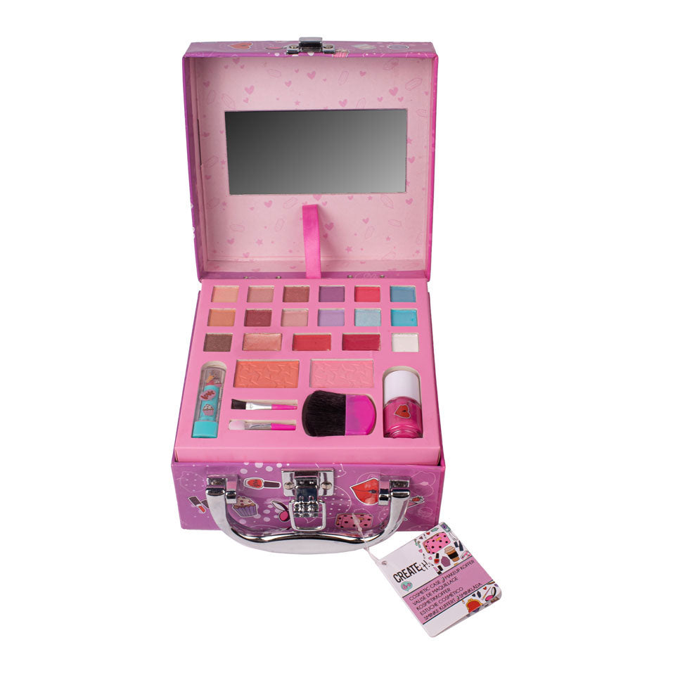Maak het zelf! Beauty Make-Up Koffer, 24dlg.