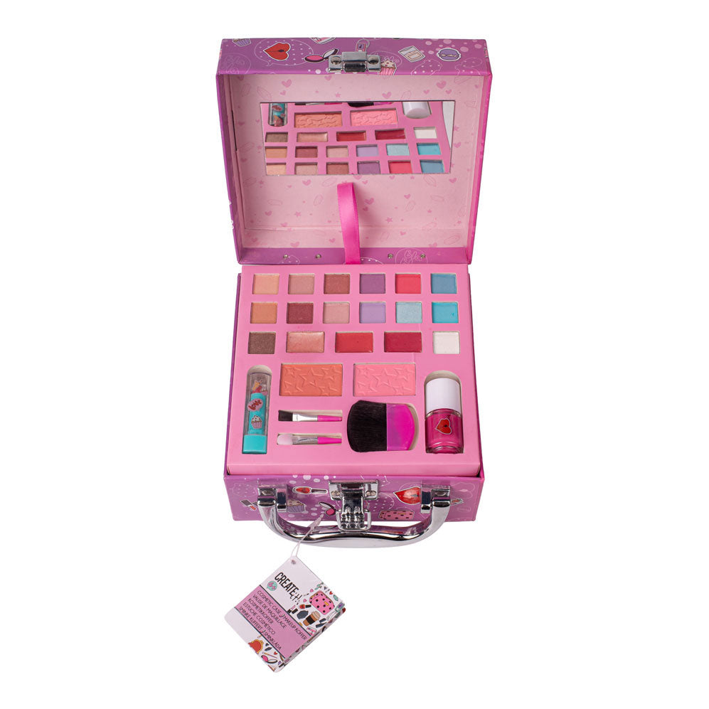 Maak het zelf! Beauty Make-Up Koffer, 24dlg.