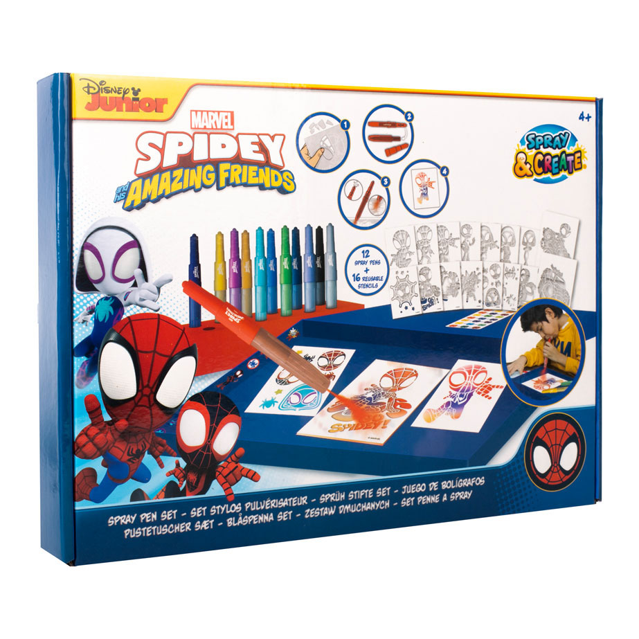 Canenco spidey blaaspennen set deluxe