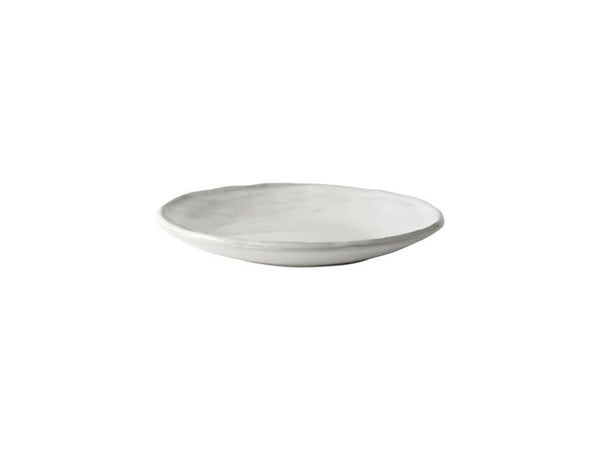 Dutch rose organic bord ø17cm wit doos a 4 stuks