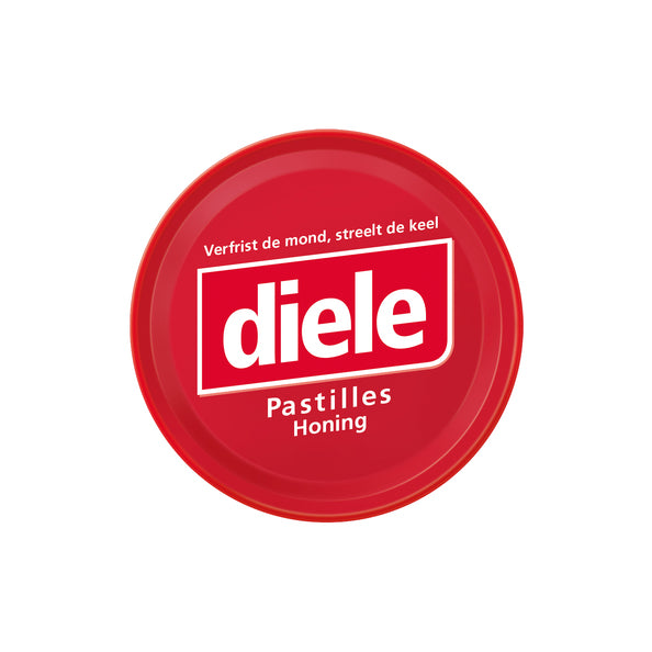 Diele pastilles honing blikje (10x 75gr)