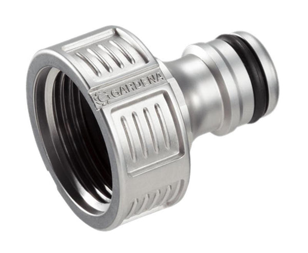Gardena premium kraanstuk 26,5 mm (g 3 4 ) (zilver, 18241-50, bulk)