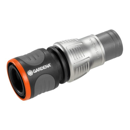 Gardena premium slangstuk 13 mm (1 2 ) - 15 mm (5 8 ) (grijs zilver, 18255-20)