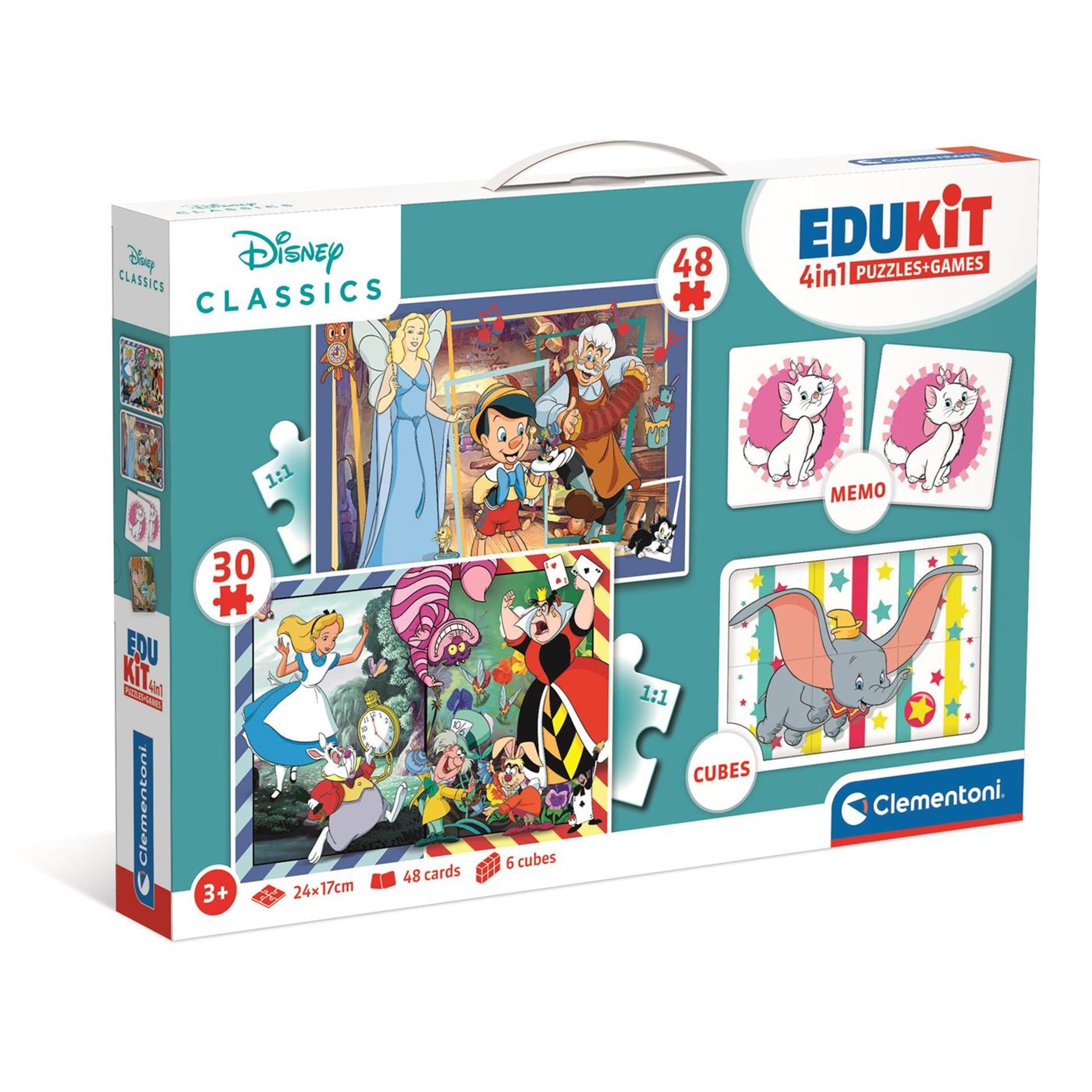 Clementoni Edukit Klassiekers 4in1