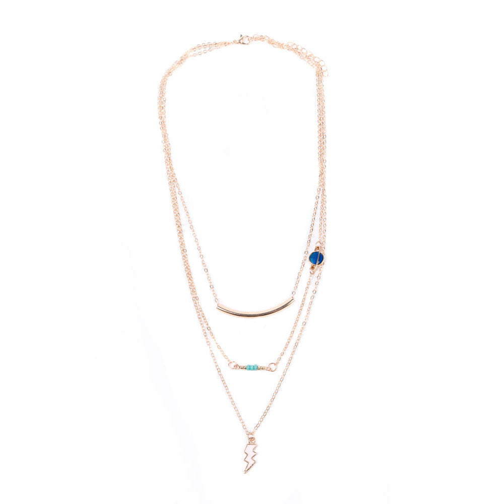 Creëer het! Ketting 3-Laags Bedeltjes