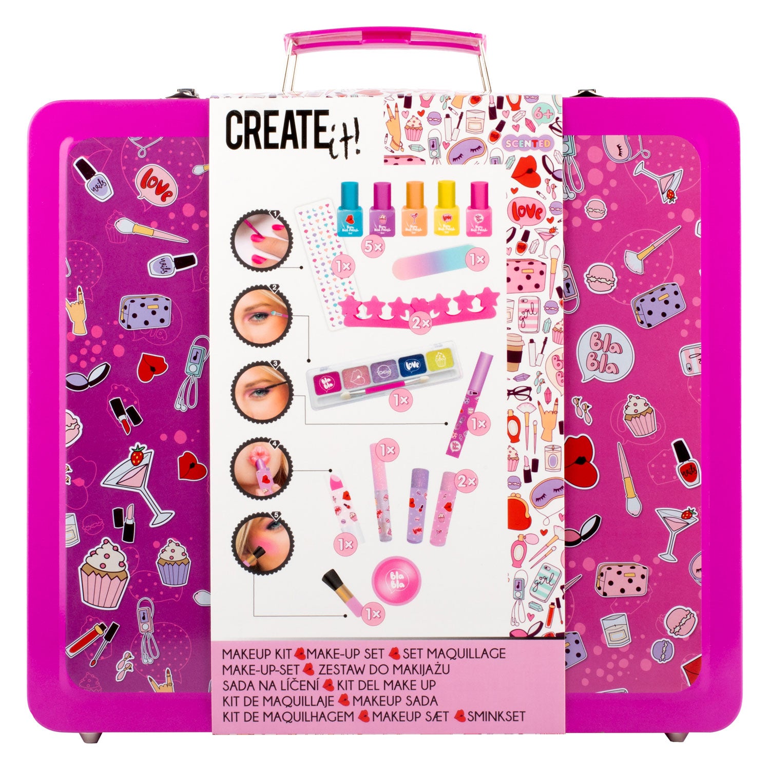 Creëer het! Beauty Make-up Set in Luxe Koffer
