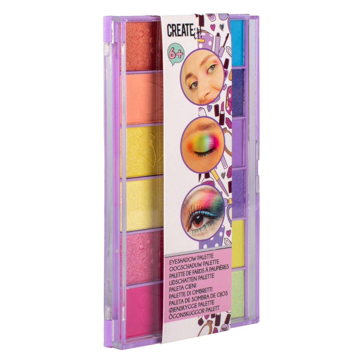 Creëer het! Beauty Oogschaduw Palette, 12 Kleuren!