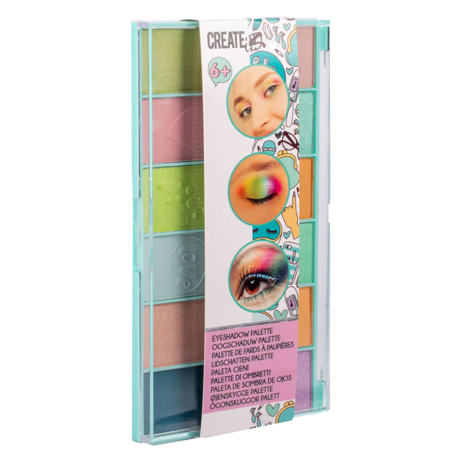 Creëer het! Beauty Oogschaduw Palette, 12 Kleuren!