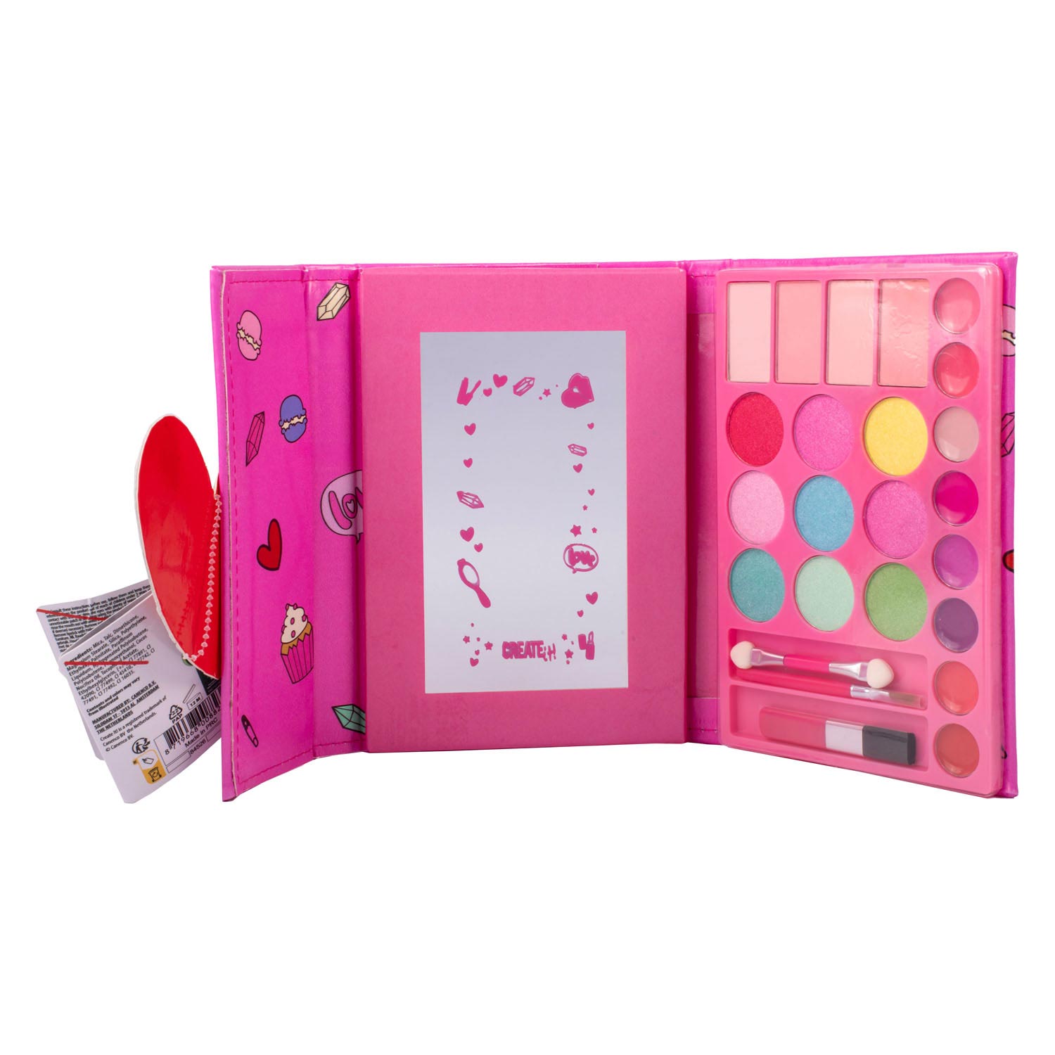 Creëer het! Beauty Make-Up Boek Magneetsluiting