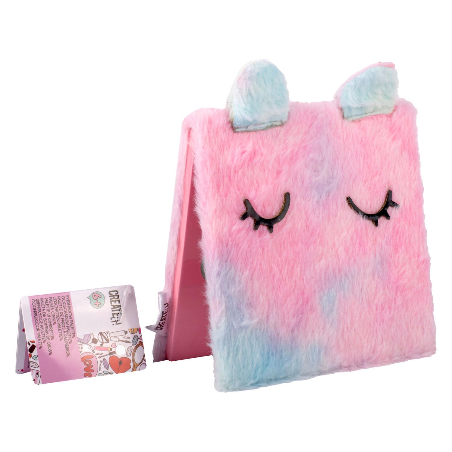 Canenco create it! beauty oogschaduwpalet fluffy, 8 kleuren