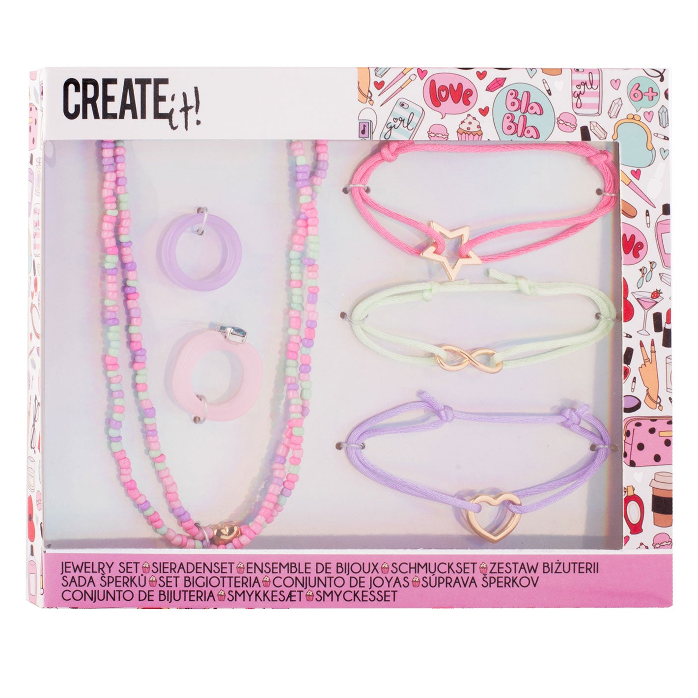 Maak het! beauty sieradenset beauty