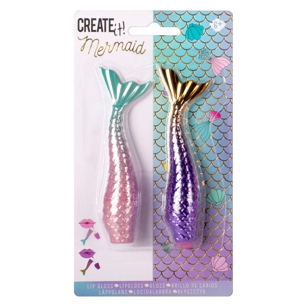 Canenco create it! zeemeermin lipgloss, 2st.