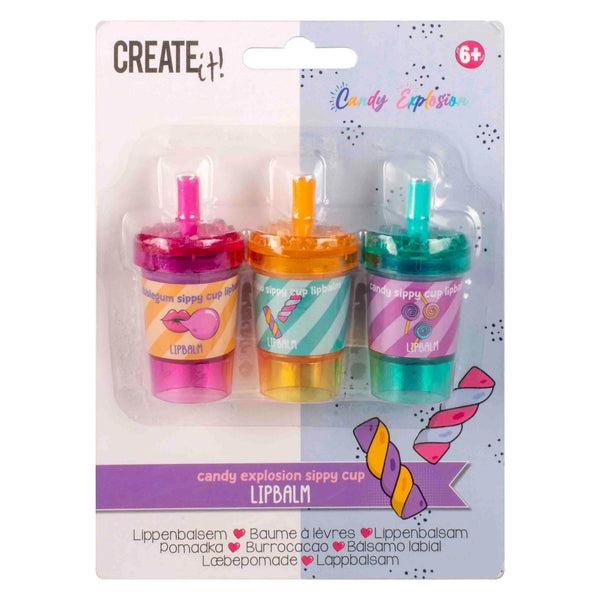 Create it! candy explosion lippenbalsem, 3st.