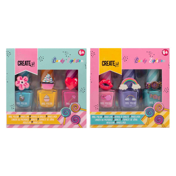 Create it! candy explosion nagellak, 3st.