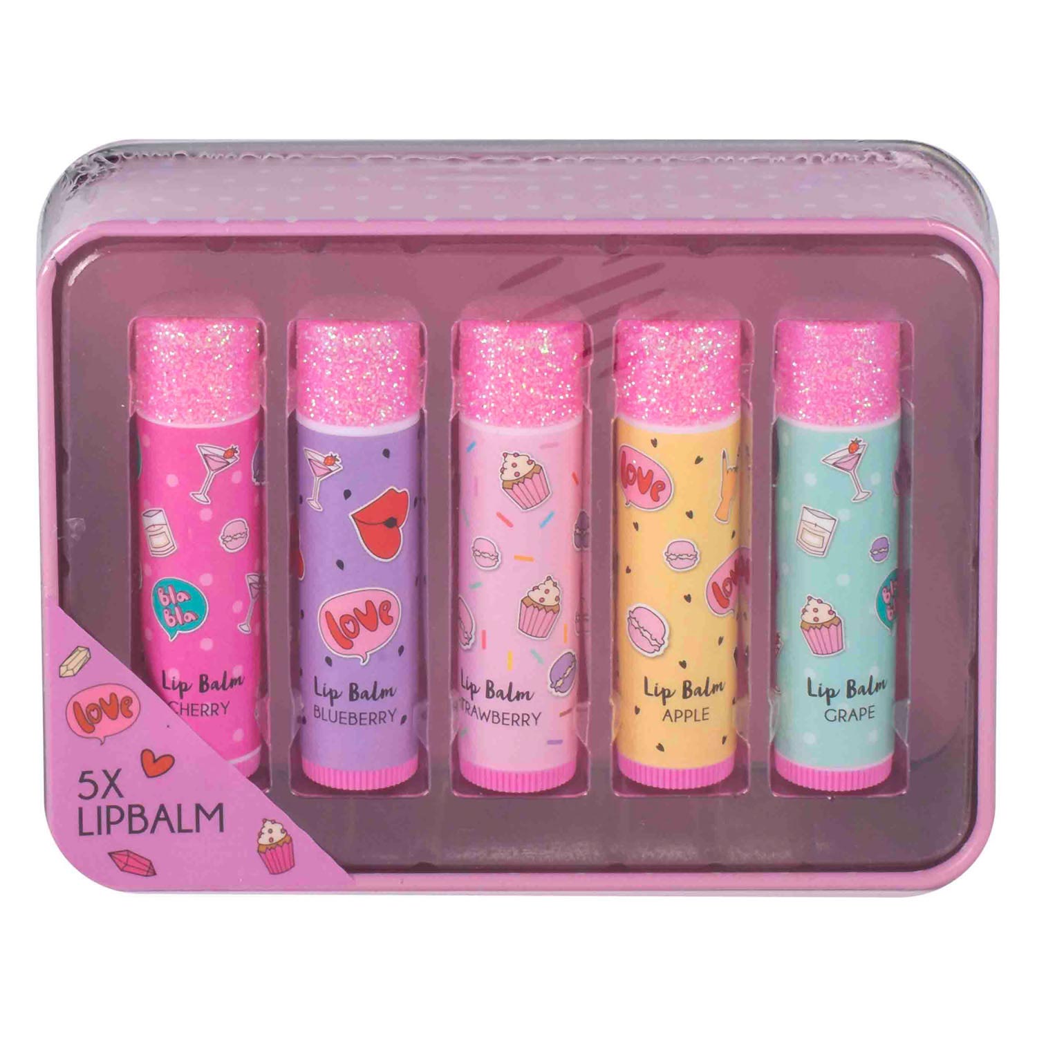 Creëer het! Beauty Lippenbalsem Blikje Roze