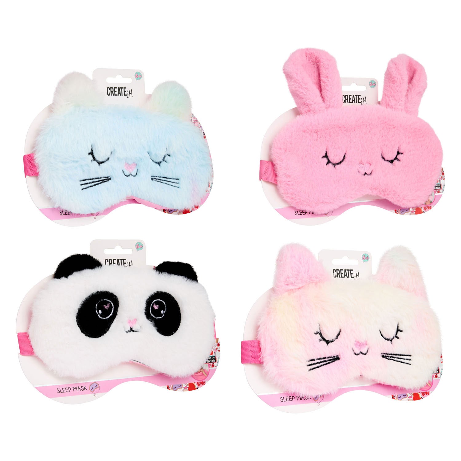 Maak het! Slaapmasker Fluffy