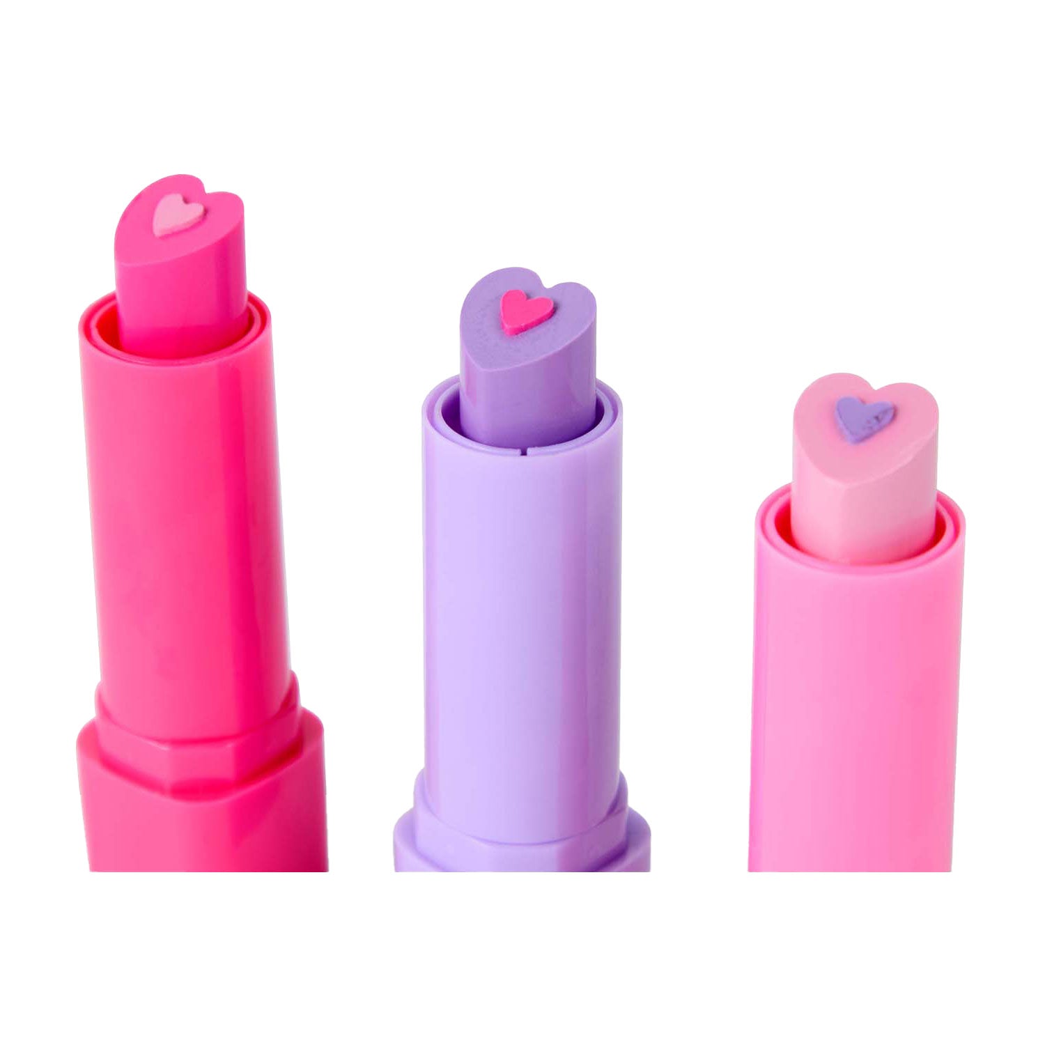 Maak het! hart lippenstift, 3st.